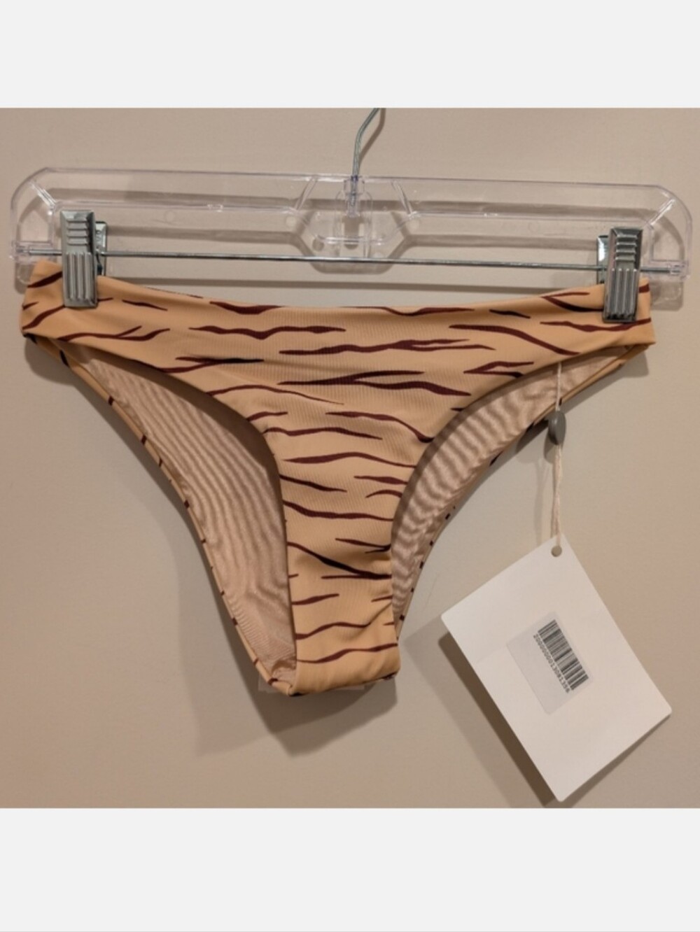 ONIA Daisy Tiger Print Bikini Bottoms XS